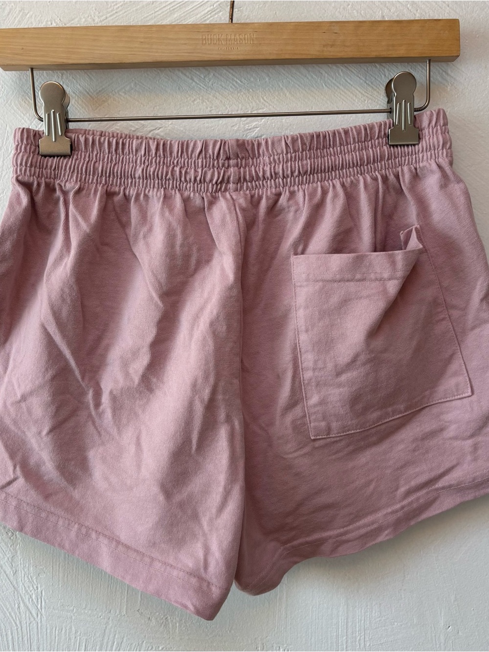 Sporty & Rich Light Pink Disco Shorts - Picture 4 of 5